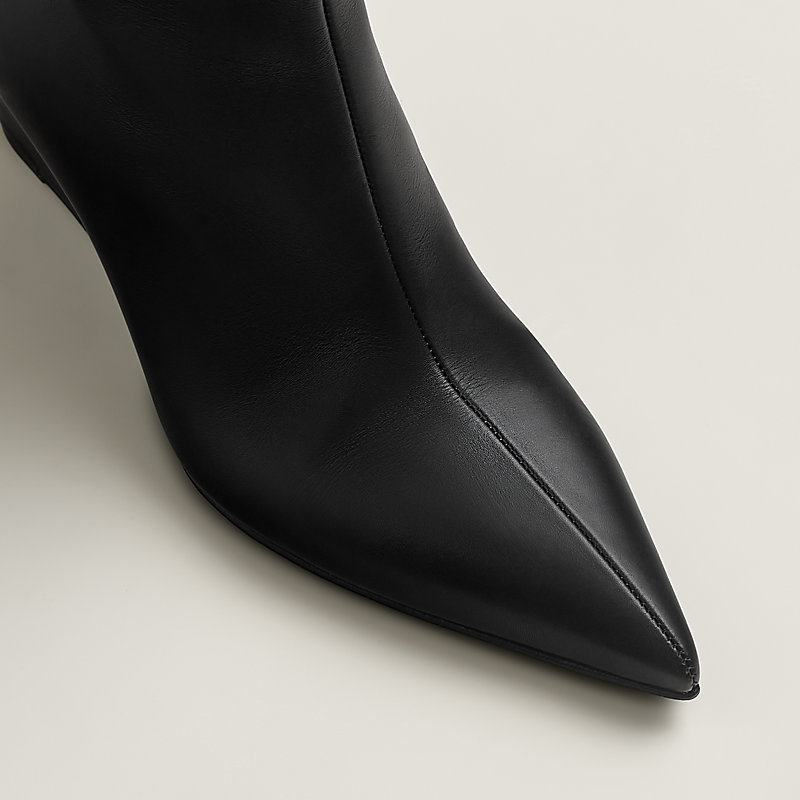 ショートブーツ 《レオニー》 55 - ブラック | Hermès - エルメス-公式